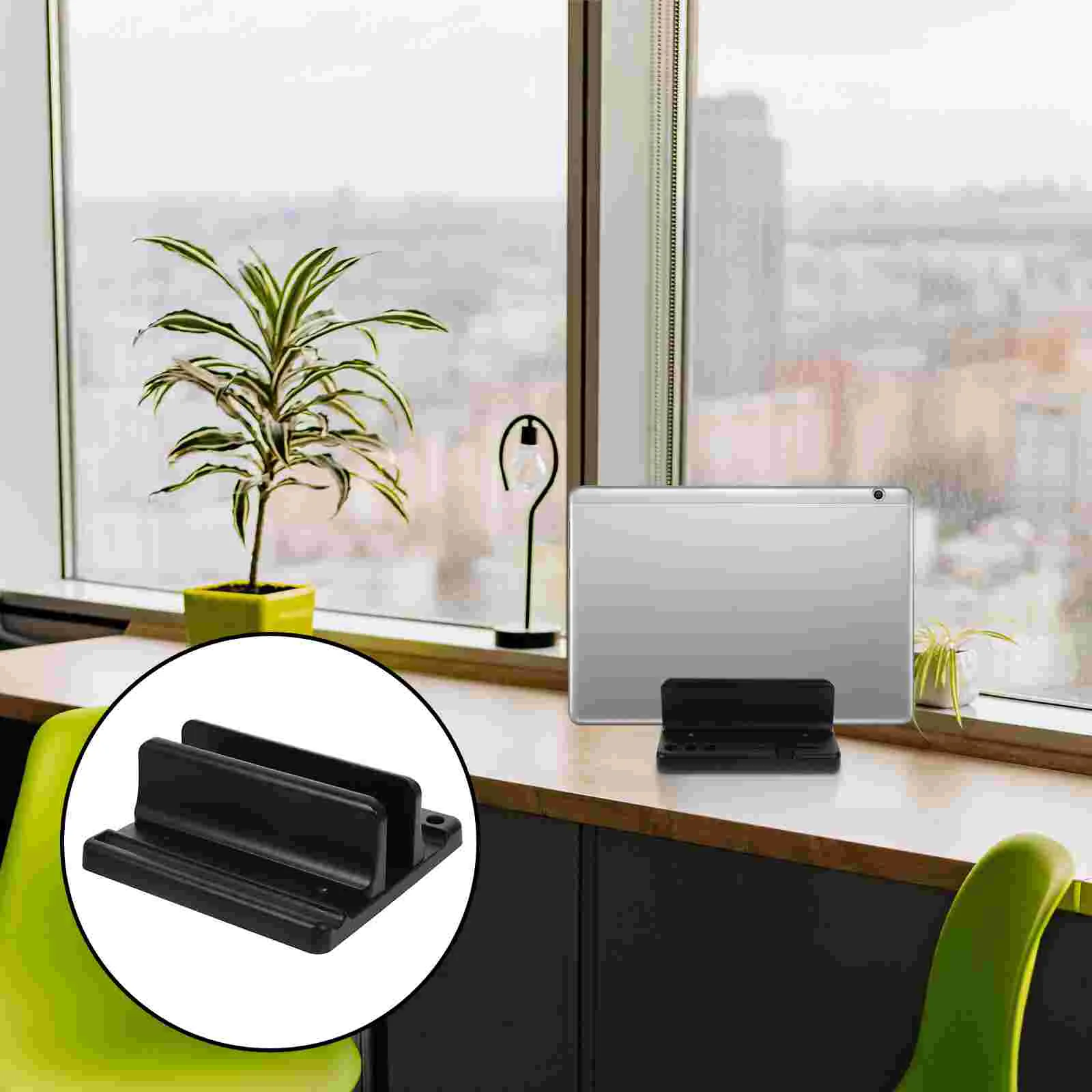 Vertical Laptop Stand Women's Desktop Accessories Foldable Computer Plastic Supporting
Vertical Laptop Stand Women's Desktop Accessories Foldable Computer Plastic Supporting