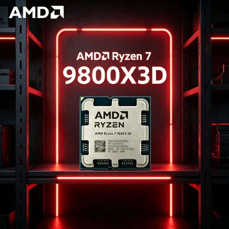 AMD DIY PC Processor Ryzen 7 9800X3D AMD 8 Core 16 Thread 96MB L3 Cache 4nm Process AM5 Motherboard DDR5 120W
AMD DIY PC Processor Ryzen 7 9800X3D AMD 8 Core 16 Thread 96MB L3 Cache 4nm Process AM5 Motherboard DDR5 120W