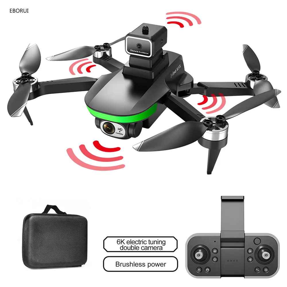 EBORUI S5S бесщеточный двигатель RC Дрон складной Дрон 2,4G WIFI FPV 4K/6K EIS HD камера с обхода препятствий RC Квадрокоптер игрушки
EBORUI S5S бесщеточный двигатель RC Дрон складной Дрон 2,4G WIFI FPV 4K/6K EIS HD камера с обхода препятствий RC Квадрокоптер игрушки