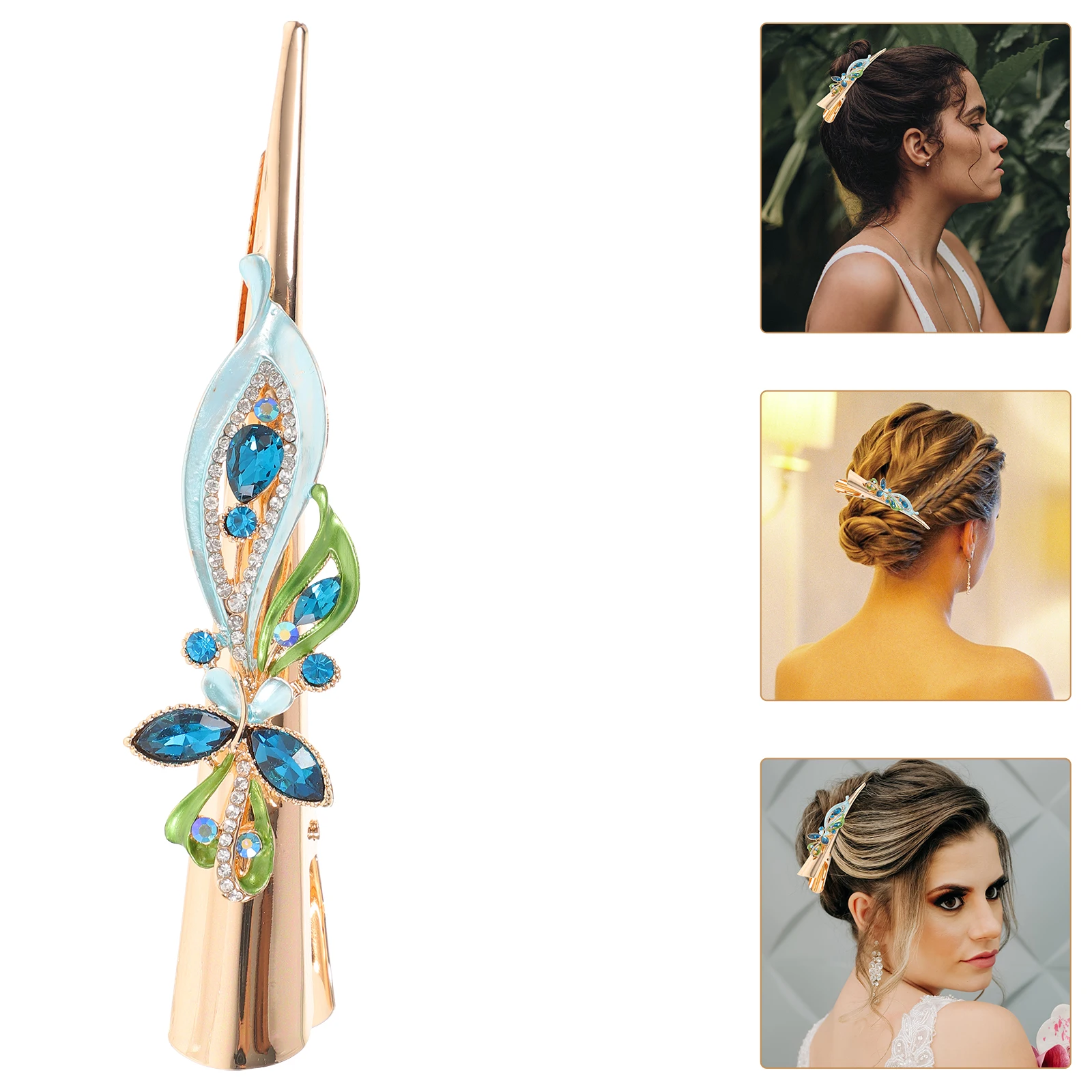 Retro Crystal Hair Clips Decoration Vintage Accessories Rhinestone Decorations Girl
Retro Crystal Hair Clips Decoration Vintage Accessories Rhinestone Decorations Girl