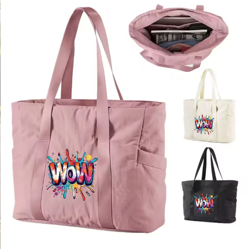 Women Tote Bag University Laptop Travel Tote Diaper Gym Yoga Bag Shoulder Bag with Yoga Mat Buckle for Sports College Work Art
Women Tote Bag University Laptop Travel Tote Diaper Gym Yoga Bag Shoulder Bag with Yoga Mat Buckle for Sports College Work Art