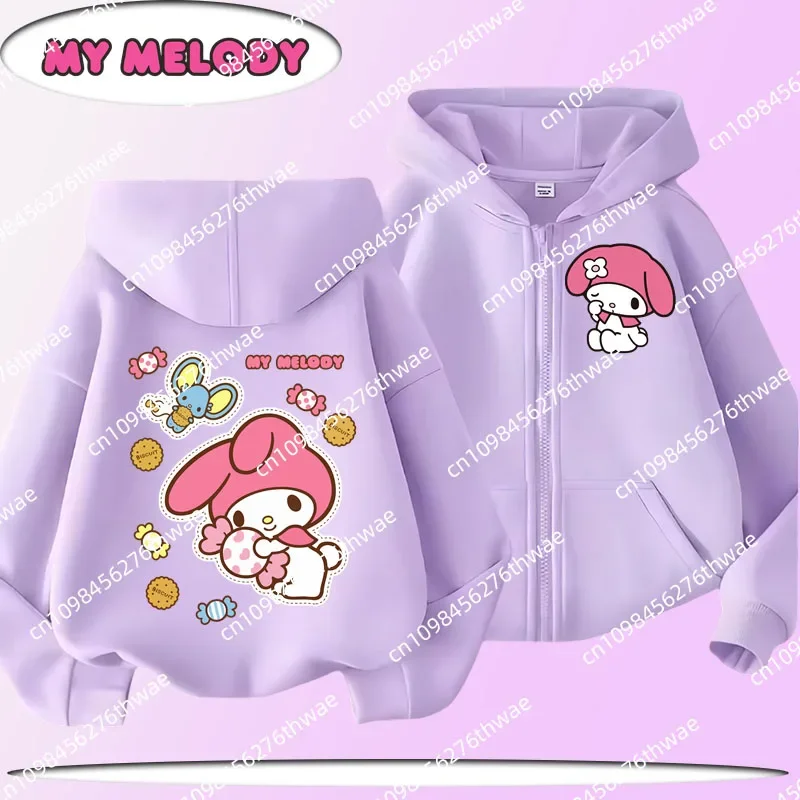 2025 Sanrio Girl Cute Casual Shirt - Melody New Design Blouse for Children with Zipper and Hooded Design with Cartoon Print
2025 Sanrio Girl Cute Casual Shirt - Melody New Design Blouse for Children with Zipper and Hooded Design with Cartoon Print