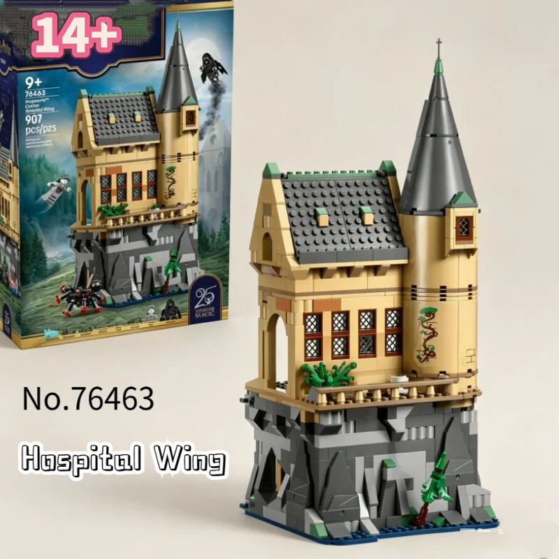 2026 New 907pcs Arrival Magic Theme Hospital Wing Hogwarts Castle 76463 Building Blocks Assembly Toy For Birthday Festival Gifts
2026 New 907pcs Arrival Magic Theme Hospital Wing Hogwarts Castle 76463 Building Blocks Assembly Toy For Birthday Festival Gifts