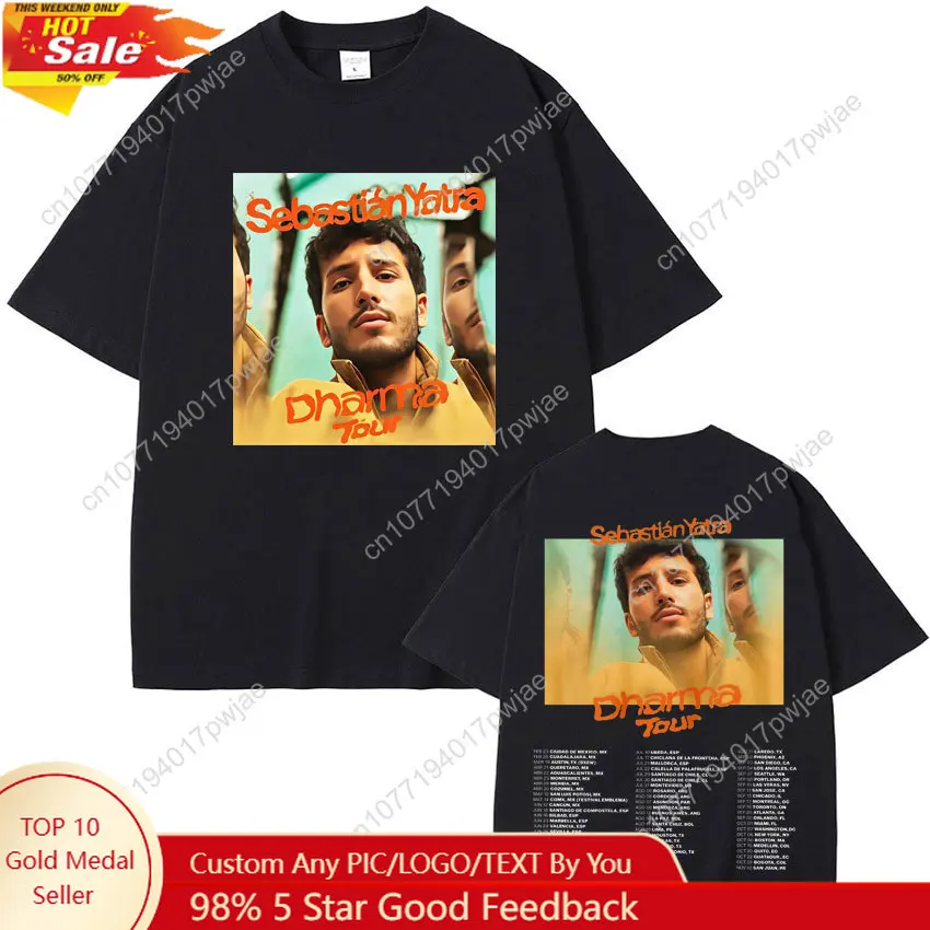 Sebastian Yatra Singer Graphic T Shirts Men's Clothing Fashion Hip Hop Short Sleeve T-shirt High Quality Summer Cotton Tee Shirt
Sebastian Yatra Singer Graphic T Shirts Men's Clothing Fashion Hip Hop Short Sleeve T-shirt High Quality Summer Cotton Tee Shirt