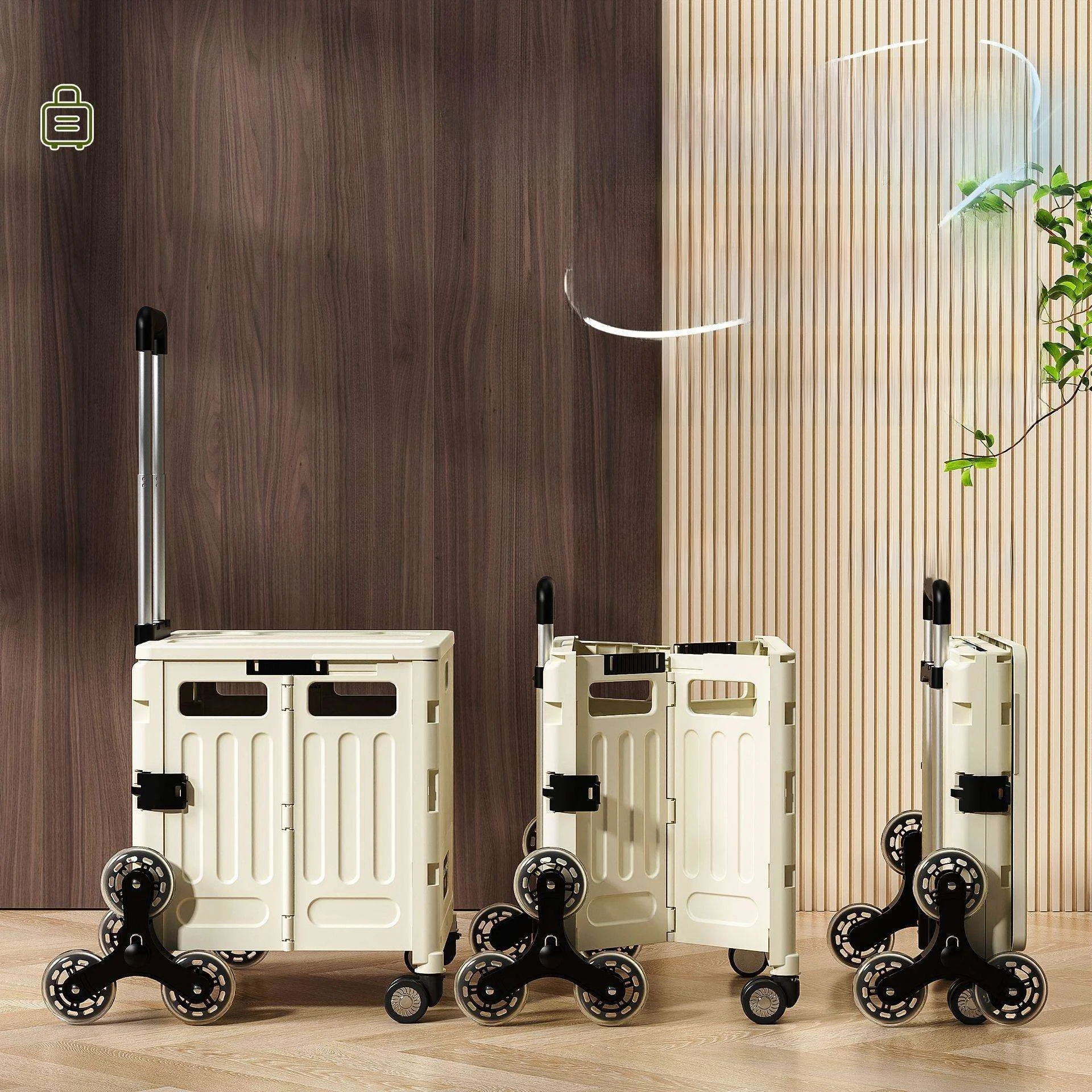 Stainless Steel Portable Shopping Cart with Storage Box Camping Picnic Outdoor Stair Climbing Vegetable Buying Weight Bearing...
Stainless Steel Portable Shopping Cart with Storage Box Camping Picnic Outdoor Stair Climbing Vegetable Buying Weight Bearing...