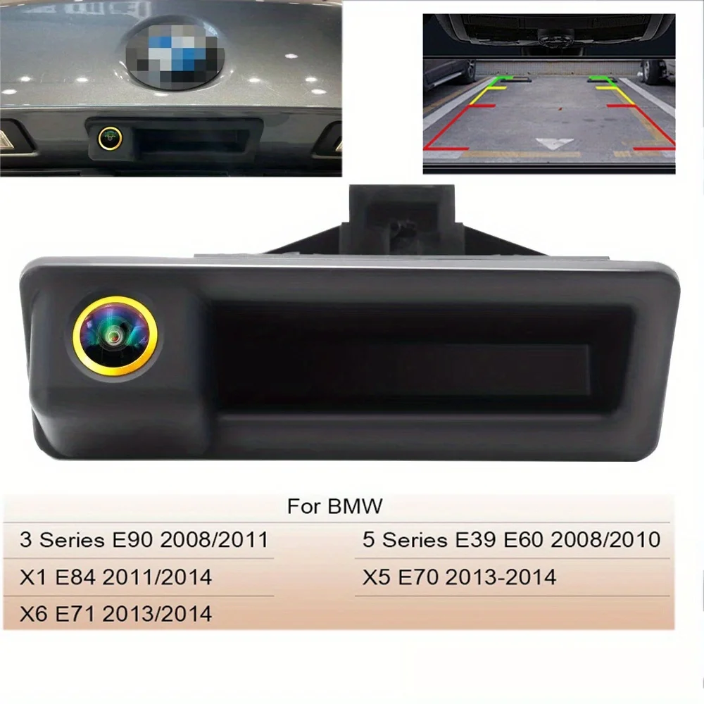 CCD AHD Reverse Trunk Handle Camera for BMW 3 Series, 5 Series, X5, X6 E60, E70, E82, E90 with Night Vision And Wide-Angle
CCD AHD Reverse Trunk Handle Camera for BMW 3 Series, 5 Series, X5, X6 E60, E70, E82, E90 with Night Vision And Wide-Angle