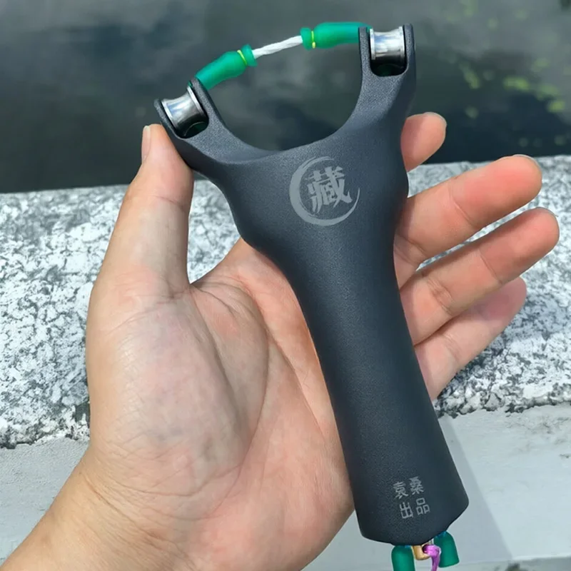Full Aluminum Alloy Matte Finish 4-Axis Linkage Pulley Slingshot Professional Fishing Bowfishing Hunting Tool
Full Aluminum Alloy Matte Finish 4-Axis Linkage Pulley Slingshot Professional Fishing Bowfishing Hunting Tool