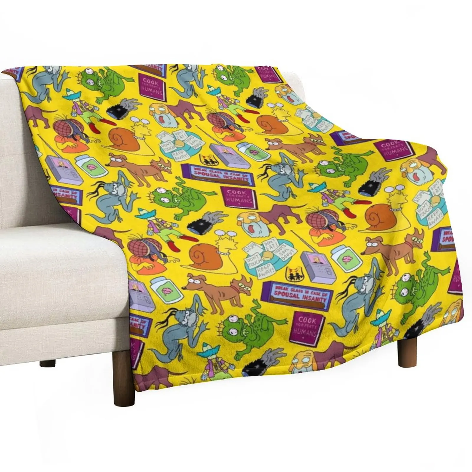 Treehouse of Horror Throw Blanket Shaggy Blanket valentine gift ideas Fluffy Blankets Large
Treehouse of Horror Throw Blanket Shaggy Blanket valentine gift ideas Fluffy Blankets Large