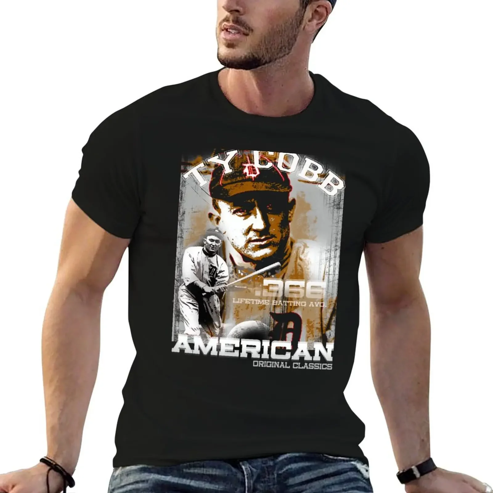 ty cobb T-Shirt vintage boys animal print cotton graphic tees T-shirts for men cotton
ty cobb T-Shirt vintage boys animal print cotton graphic tees T-shirts for men cotton