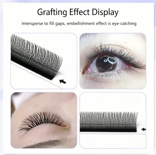 Fluffy Stereo Cat Eye Individual Cluster Lashes Y V Type Baby Velvet Soft Lightweight Non-loose Root Extension
Fluffy Stereo Cat Eye Individual Cluster Lashes Y V Type Baby Velvet Soft Lightweight Non-loose Root Extension