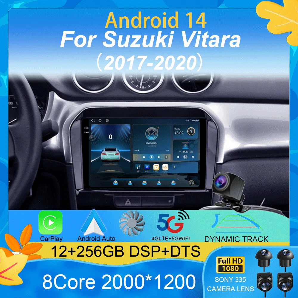 Android 15 Car Radio For Suzuki Vitara 4 2017 - 2020 Multimedia Video Player Navigation stereo GPS No 2din 2 din dvd
Android 15 Car Radio For Suzuki Vitara 4 2017 - 2020 Multimedia Video Player Navigation stereo GPS No 2din 2 din dvd