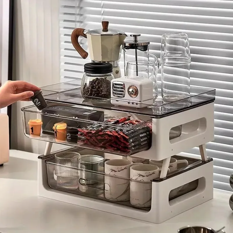 Coffee Station Organizer Desktop Mug Storage Cabinet ransparent Dustproof Multi-layer Cup Tea Bag Organizer Foldable Storage
Coffee Station Organizer Desktop Mug Storage Cabinet ransparent Dustproof Multi-layer Cup Tea Bag Organizer Foldable Storage