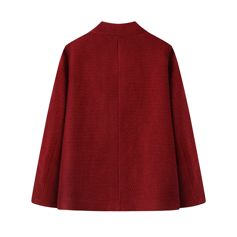 Spot 2025 Spring New Embroidered Decorative New Chinese Xiaoxiangfeng Woolen Jacket
Spot 2025 Spring New Embroidered Decorative New Chinese Xiaoxiangfeng Woolen Jacket