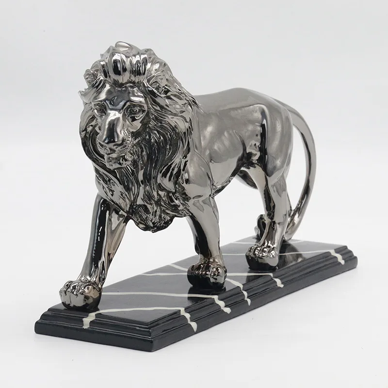Golden Lion Sculpture Animal Figurine Resin Crafts Living Room Study Desktop Ornaments Creative Modern Home Room Decor Statue
Golden Lion Sculpture Animal Figurine Resin Crafts Living Room Study Desktop Ornaments Creative Modern Home Room Decor Statue