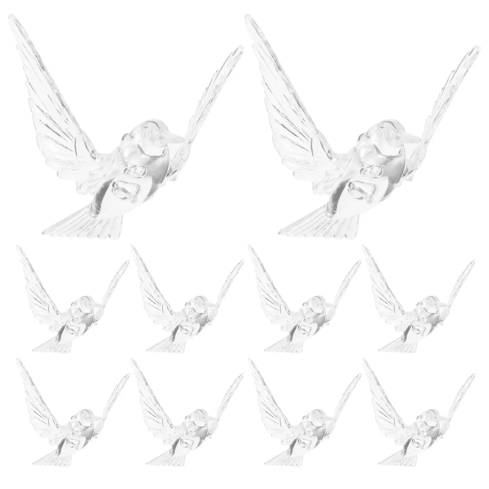 20 Pcs Hummingbird Pendant Acrylic Crafts Home Decor Ceiling Ornament Hanging Bird Transparent DIY Wedding Decorative
20 Pcs Hummingbird Pendant Acrylic Crafts Home Decor Ceiling Ornament Hanging Bird Transparent DIY Wedding Decorative