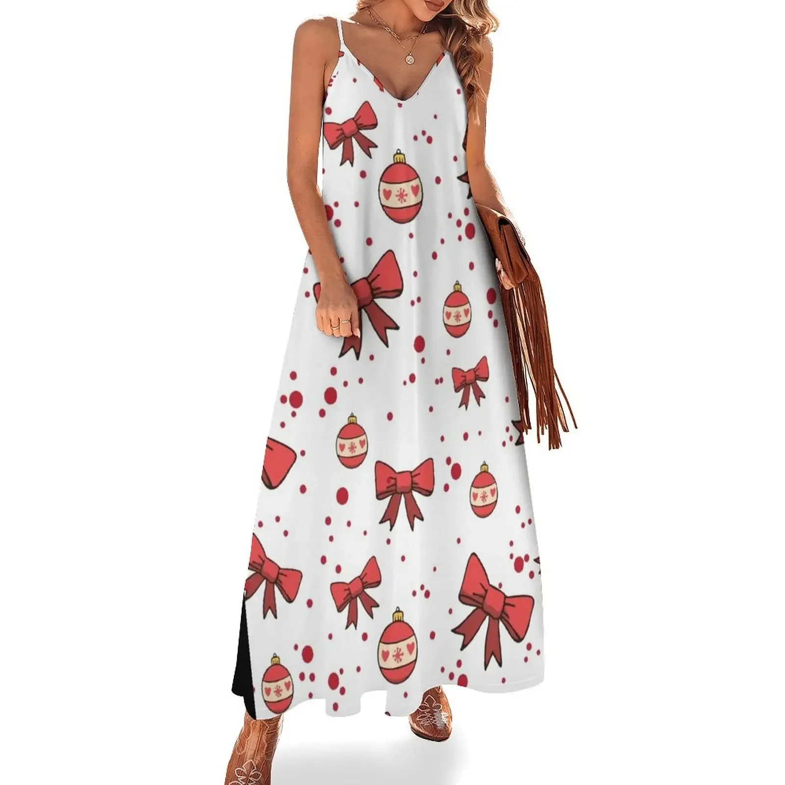 Christmas Red Sleeveless Dress women's elegant loose dresses dresses for women 2025 luxury designer party
Christmas Red Sleeveless Dress women's elegant loose dresses dresses for women 2025 luxury designer party