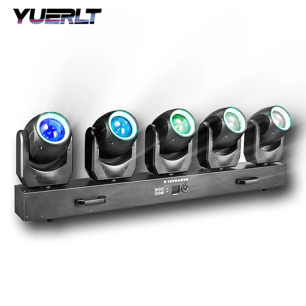 5x80W/120W 5 Head LED Beam Wash Focus Moving Head Light With Ring DJ Stage LED Moving Head Light Wedding Concert Disco DJ Light
5x80W/120W 5 Head LED Beam Wash Focus Moving Head Light With Ring DJ Stage LED Moving Head Light Wedding Concert Disco DJ Light