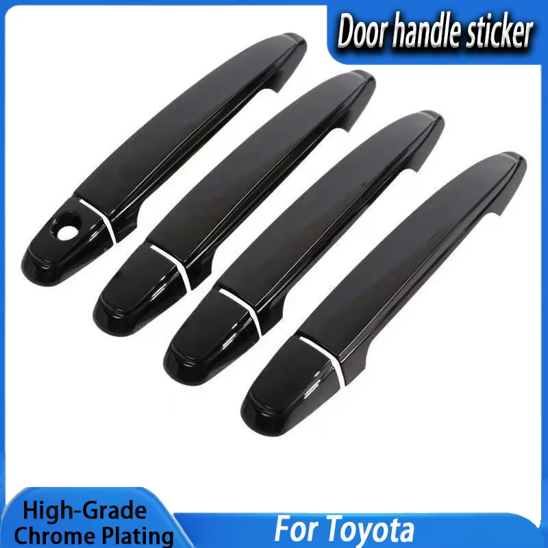 Styling Sticker For Toyota Land Cruiser Prado 120 J120 LC120 2003-2009 Glossy Black Chrome Carbon Fiber Car Door Handle Cover Tr
Styling Sticker For Toyota Land Cruiser Prado 120 J120 LC120 2003-2009 Glossy Black Chrome Carbon Fiber Car Door Handle Cover Tr