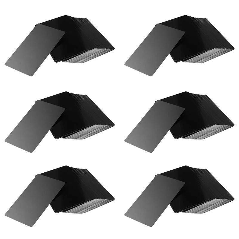 600 PCS Black Aluminum Alloy Card Engraving Metal Business Visit Business Card Blank 0.2Mm Thickness
600 PCS Black Aluminum Alloy Card Engraving Metal Business Visit Business Card Blank 0.2Mm Thickness