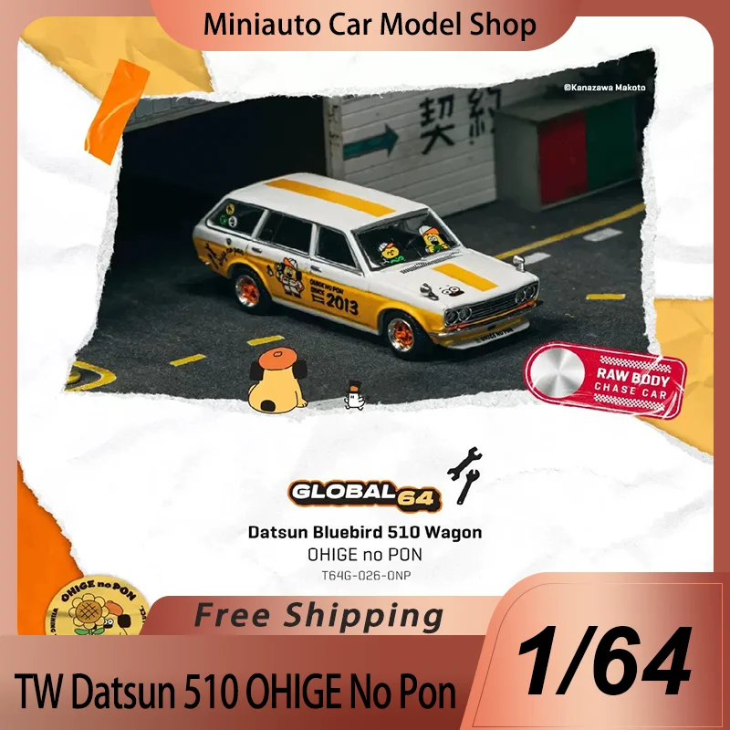 New In Stock Tarmac Works Tw 1:64 Datsun Bluebird 510 Wagon Ohige No Pon Alloy Miniature Global64 Diecast Model Toys Kid Gift
New In Stock Tarmac Works Tw 1:64 Datsun Bluebird 510 Wagon Ohige No Pon Alloy Miniature Global64 Diecast Model Toys Kid Gift