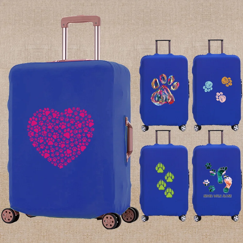 Luggage Cover Dust-proof Thicken Travel Accessory Covers Footprints Print Trolley Protective Case Apply To 18-32 Inch Suitcase
Luggage Cover Dust-proof Thicken Travel Accessory Covers Footprints Print Trolley Protective Case Apply To 18-32 Inch Suitcase