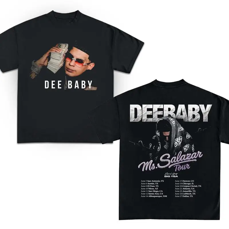 Deebaby Concert 2025 Tour Rapper Fan Gifts T-Shirt
Deebaby Concert 2025 Tour Rapper Fan Gifts T-Shirt