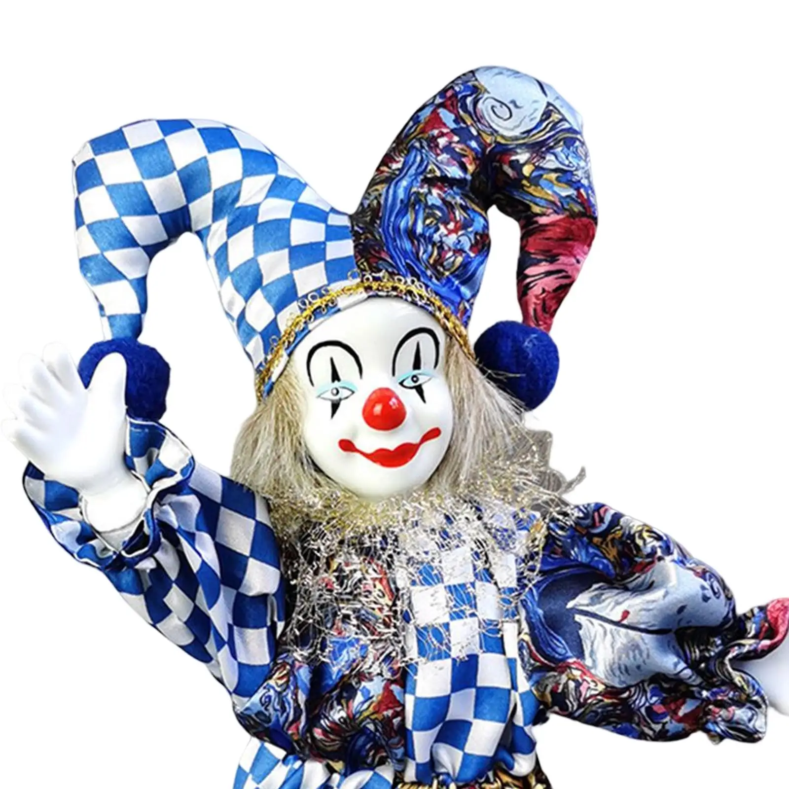 Cute Clown Doll Ornament Dolls Model Toy Clown Stuffed Doll for Home Decor
Cute Clown Doll Ornament Dolls Model Toy Clown Stuffed Doll for Home Decor