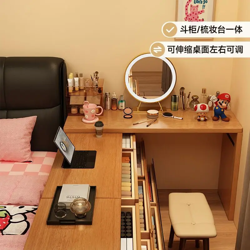 Solid wood dresser, chest, integrated bedroom, cosmetic table and chairs, simple modern corner, bedside cabinet, storage cabinet
Solid wood dresser, chest, integrated bedroom, cosmetic table and chairs, simple modern corner, bedside cabinet, storage cabinet