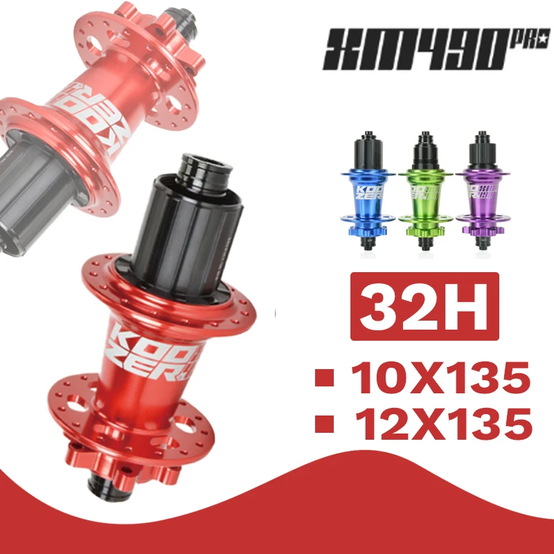 Koozer XM490 Pro Rear 10x135 12x135 Hub 32 Hole 6 Pawls 72 Click Orange Purple 12-Speed Micro Spline HG XD for Mtb Mountain Bike
Koozer XM490 Pro Rear 10x135 12x135 Hub 32 Hole 6 Pawls 72 Click Orange Purple 12-Speed Micro Spline HG XD for Mtb Mountain Bike