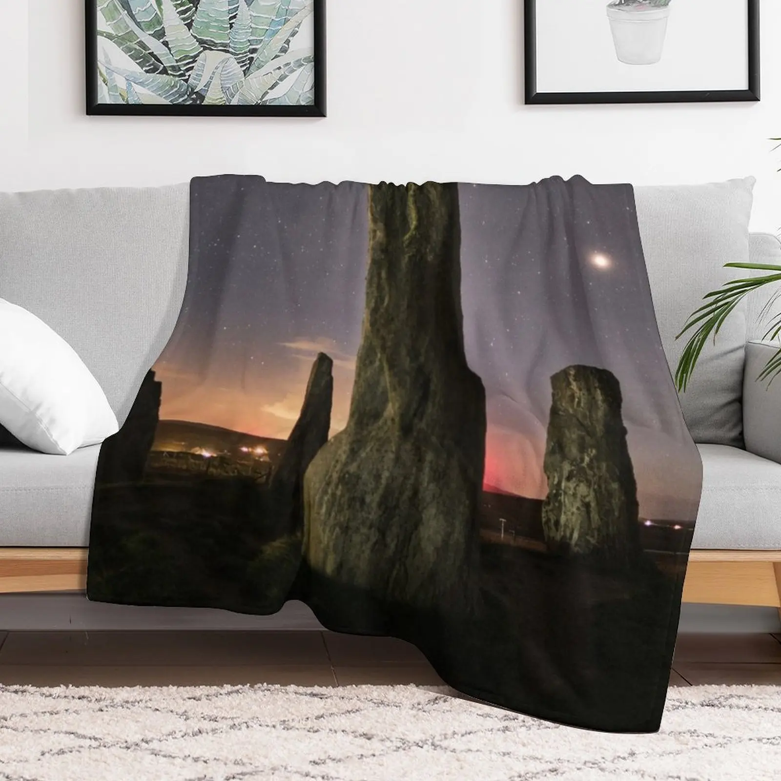 Callanish, Mars and the Pleiades Throw Blanket Hairys Soft Beds for winter Blankets
Callanish, Mars and the Pleiades Throw Blanket Hairys Soft Beds for winter Blankets