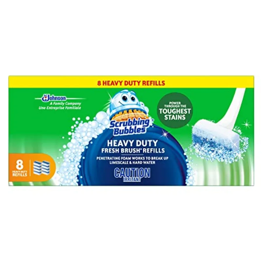Fresh Toilet Brush Refills - 8 Pack
Fresh Toilet Brush Refills - 8 Pack