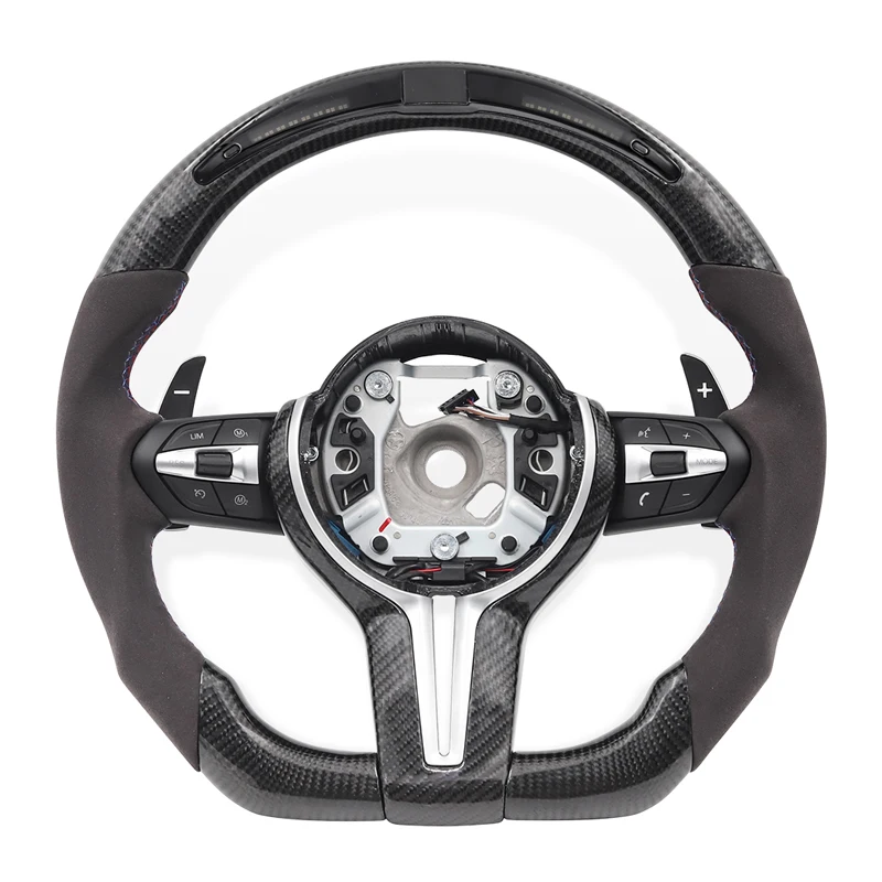 M Sport Carbon Fiber LED Car Steering Wheel For BMW F01 F02 F06 F07 F10 F11 F12 F13 F30 F32 F80 F82 M3 M4 M5 M6 Car Accessories
M Sport Carbon Fiber LED Car Steering Wheel For BMW F01 F02 F06 F07 F10 F11 F12 F13 F30 F32 F80 F82 M3 M4 M5 M6 Car Accessories