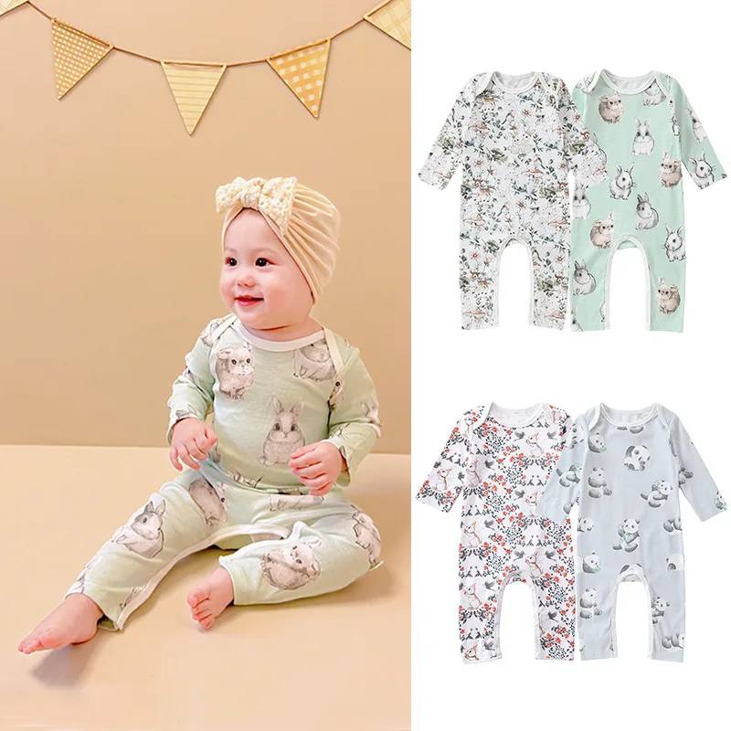 Baby Rompers Onesie Spring and Winter New Cotton Clothes Boys and Girls Sleeping Clothes Newborn Long-sleeved Climbing Clothes
Baby Rompers Onesie Spring and Winter New Cotton Clothes Boys and Girls Sleeping Clothes Newborn Long-sleeved Climbing Clothes