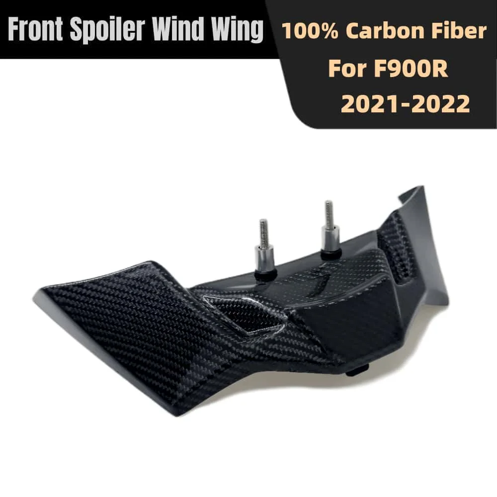 For BMW F900R F900R 2021-2022 100% Carbon Fiber Motorcycle Front lower lip wing spoiler fixed wing fairing
For BMW F900R F900R 2021-2022 100% Carbon Fiber Motorcycle Front lower lip wing spoiler fixed wing fairing