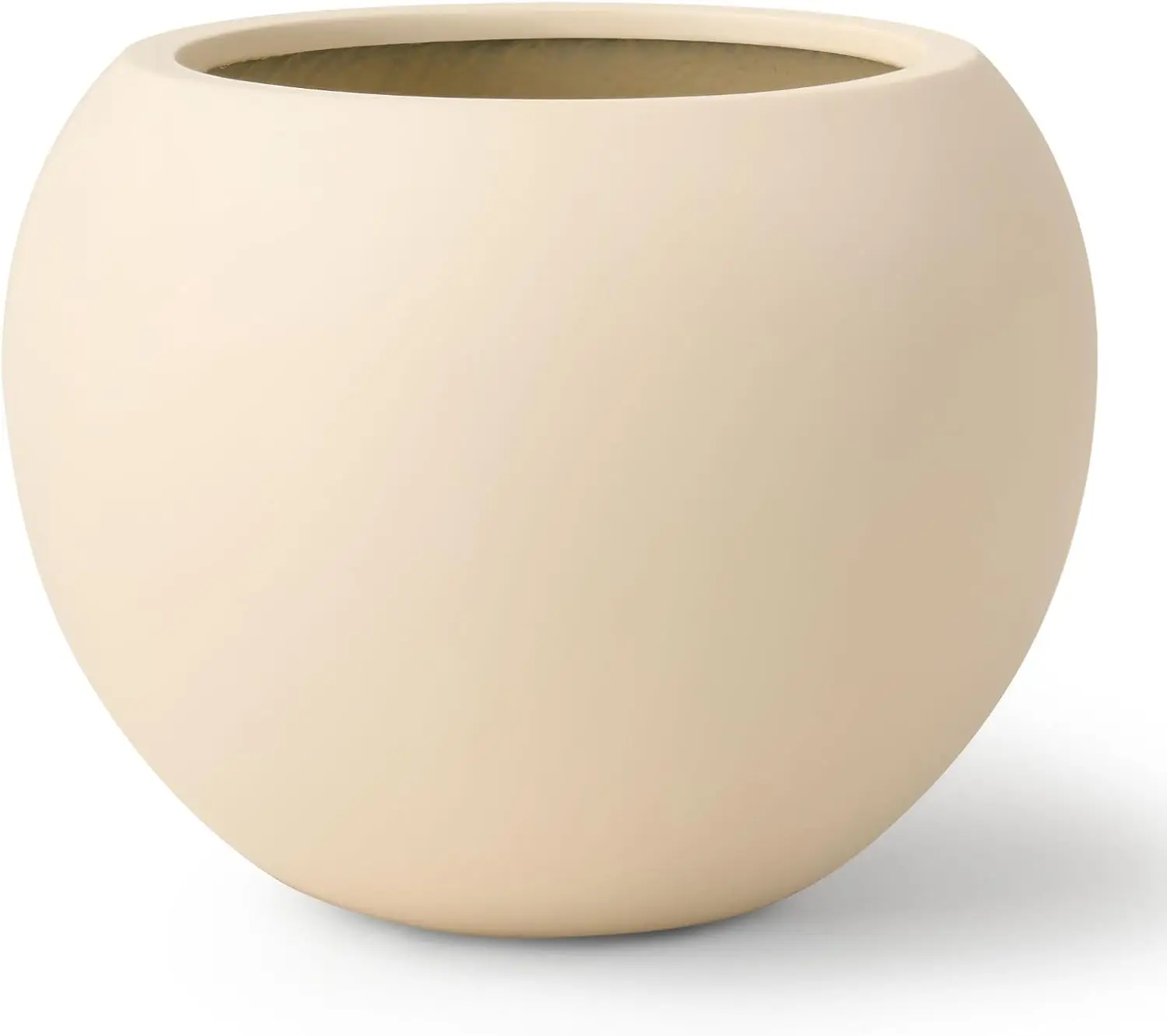 12.8" H x 16" D Round Fiberstone Planter with Drainage Hole, Weather Resistant for Indoor & Outdoor Use, Includes 2 Coco Mats (10.7" Opening, Beige)
12.8" H x 16" D Round Fiberstone Planter with Drainage Hole, Weather Resistant for Indoor & Outdoor Use, Includes 2 Coco Mats (10.7" Opening, Beige)
