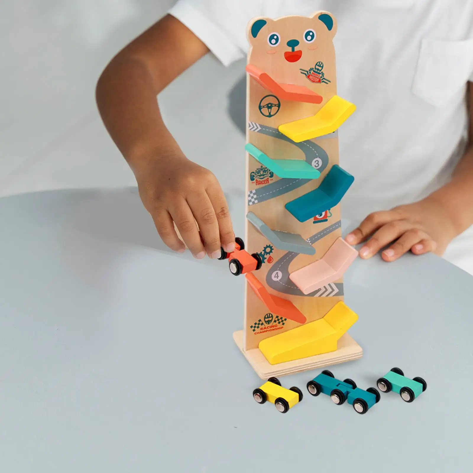 Car Ramp Toys Race Car Vehicles Playset Montessori Toys Party Supplies Wood Mini Car Race Ramp Toy for Children Boys Girls
Car Ramp Toys Race Car Vehicles Playset Montessori Toys Party Supplies Wood Mini Car Race Ramp Toy for Children Boys Girls