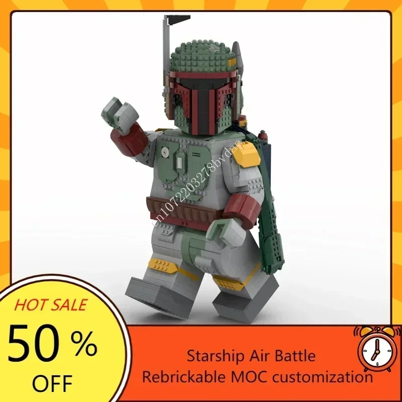 Серия шлемов MOC Space Battle Boba Fett Mega, фигурка, модель на заказ, головоломка, технология, креативная сборка, игрушки, подарки для детей
Серия шлемов MOC Space Battle Boba Fett Mega, фигурка, модель на заказ, головоломка, технология, креативная сборка, игрушки, подарки для детей