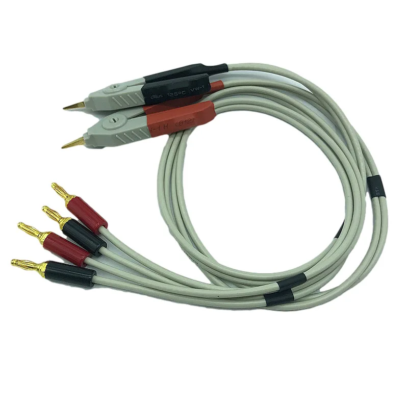 Banana Plug Four-Terminal LineLCRBridge Digital Electric Bridge Line Low Resistance Test Clip
Banana Plug Four-Terminal LineLCRBridge Digital Electric Bridge Line Low Resistance Test Clip