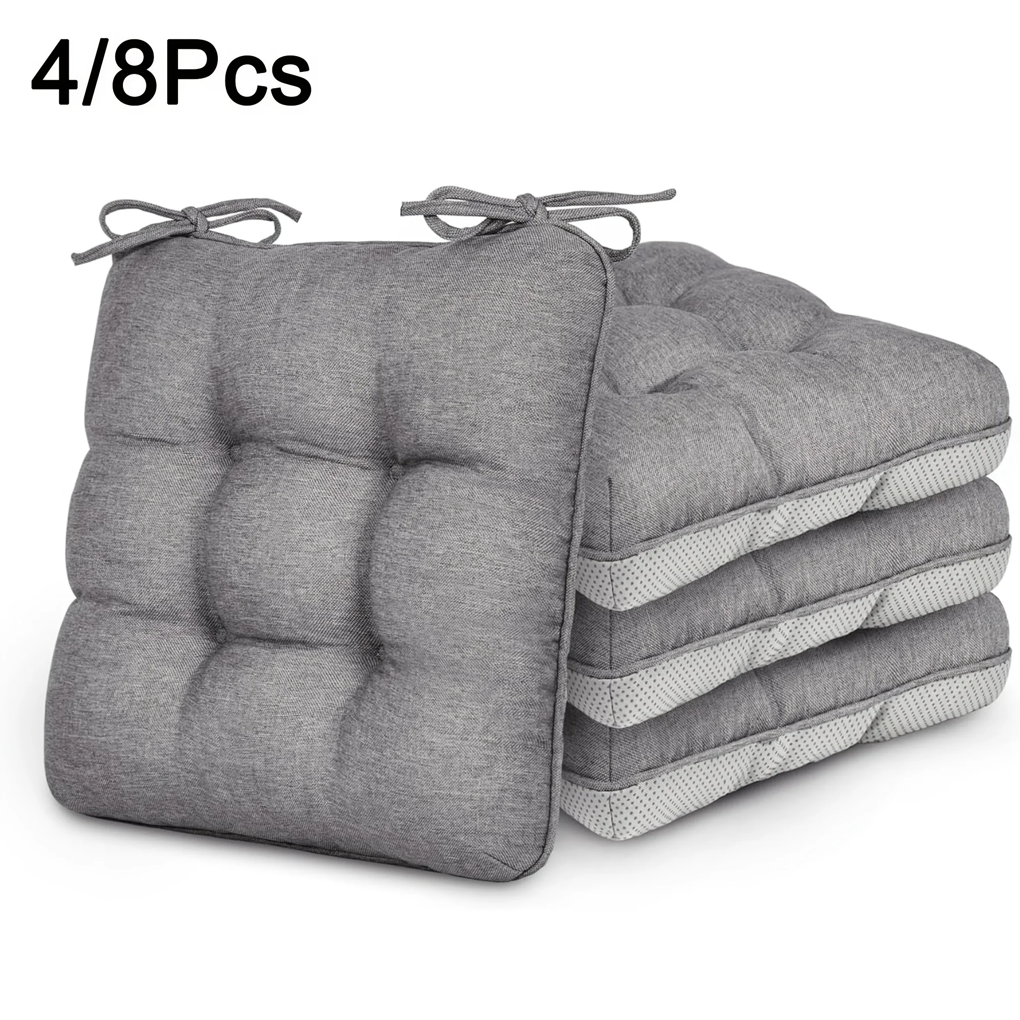 New Year 4/8pcs Memory Foam Chair Cushions, M L Size Available, Outdoor/Indoor Chair Pads for Dining Chairs 4/8 Pack, Seat Cushions for Kitchen, Dining Room, Office, Patio Chair
New Year 4/8pcs Memory Foam Chair Cushions, M L Size Available, Outdoor/Indoor Chair Pads for Dining Chairs 4/8 Pack, Seat Cushions for Kitchen, Dining Room, Office, Patio Chair