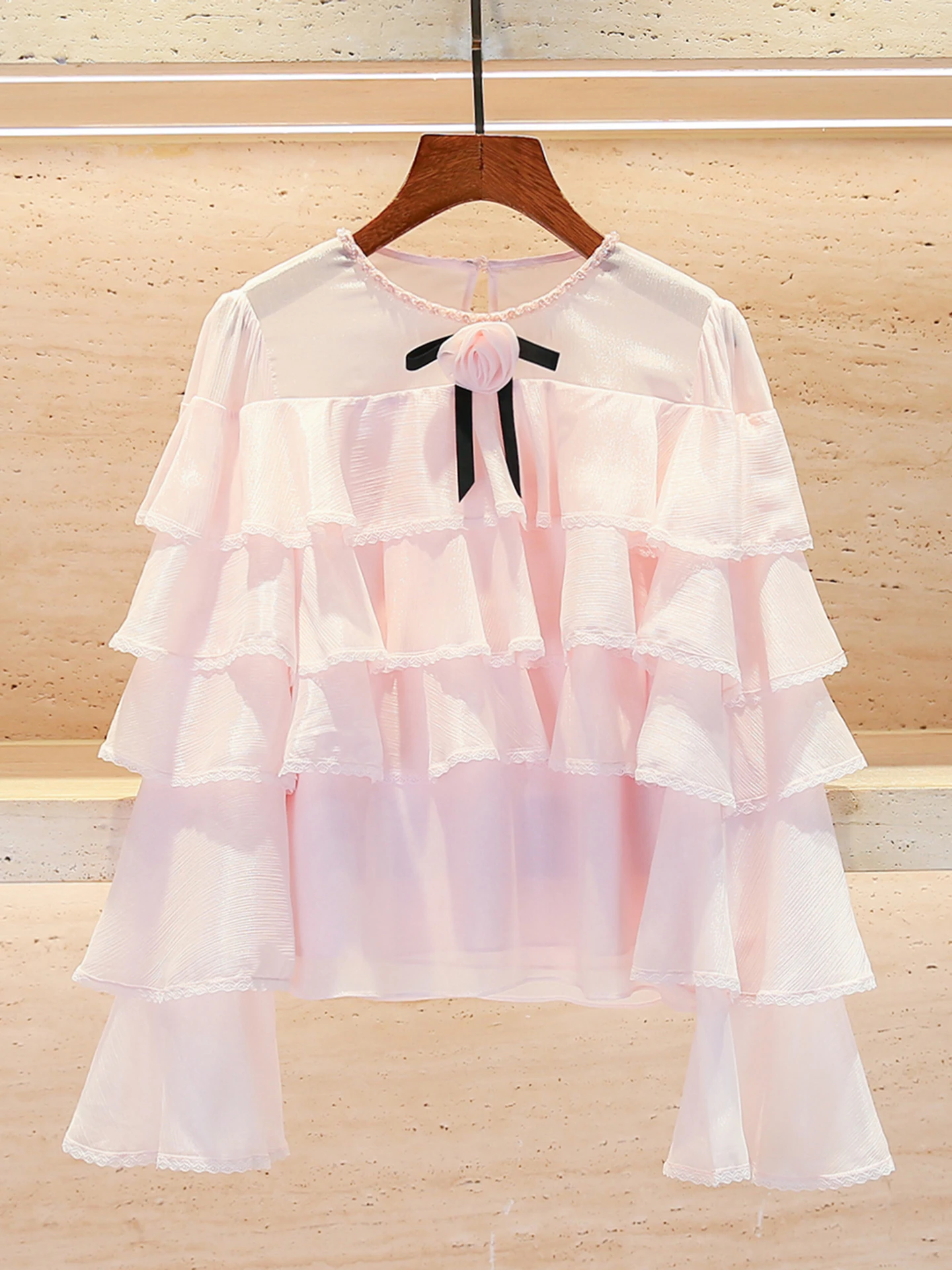 Sweet Soft Style Knot Shirt Collar Top with Wooden Ear Design for Young Women Premium Quality Women's Fashion Summe...
Sweet Soft Style Knot Shirt Collar Top with Wooden Ear Design for Young Women Premium Quality Women's Fashion Summe...