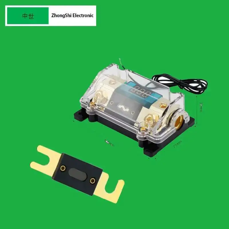 ANL9 Holder LED Screen 100A 200A 250A 300 Stereo Audio Electrical Protection 80A 150A Power Blade Fuse
ANL9 Holder LED Screen 100A 200A 250A 300 Stereo Audio Electrical Protection 80A 150A Power Blade Fuse