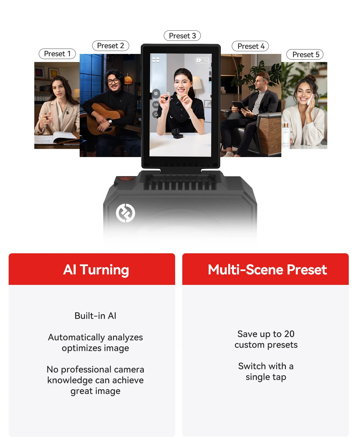 Камера для прямых трансляций Hollyland VenusLiv Air 4K, 1/1.3 дюйма, 50 МП CMOS, объектив F1.05, непрерывная трансляция 24/7 для студии/мероприятий
Камера для прямых трансляций Hollyland VenusLiv Air 4K, 1/1.3 дюйма, 50 МП CMOS, объектив F1.05, непрерывная трансляция 24/7 для студии/мероприятий