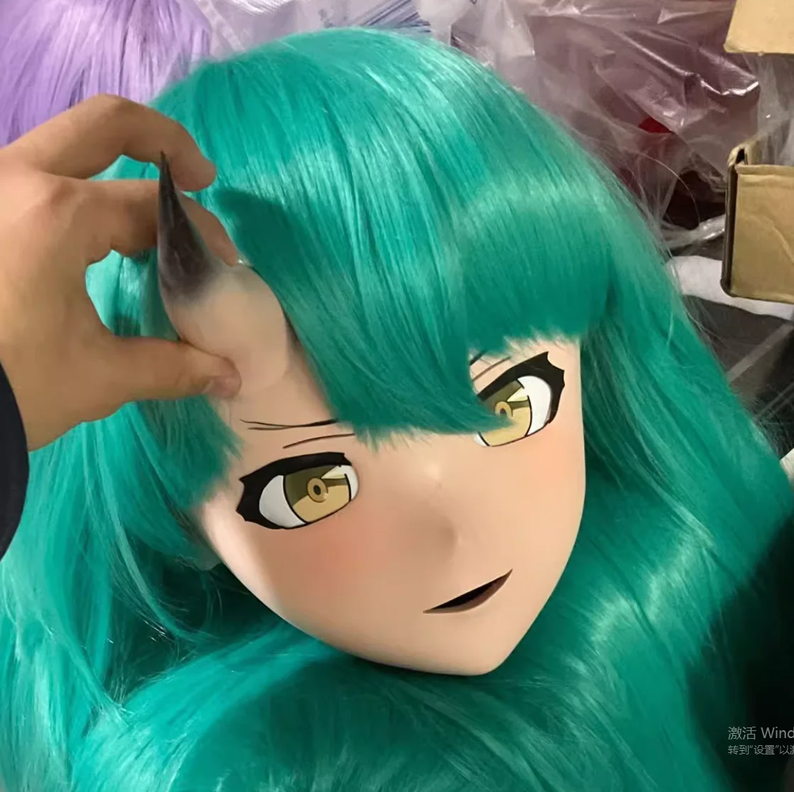 (RB32907)Customize Lockable Full Head Resin Cartoon Cosplay Japanese Character Anime Role Play Kigurumi Mask With Back Shell
(RB32907)Customize Lockable Full Head Resin Cartoon Cosplay Japanese Character Anime Role Play Kigurumi Mask With Back Shell