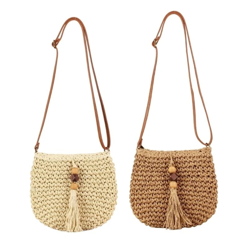 E8FB Woven Rattan Beach Bag Shoulder Crossbody Bag For Vacation And Casual Travel
E8FB Woven Rattan Beach Bag Shoulder Crossbody Bag For Vacation And Casual Travel