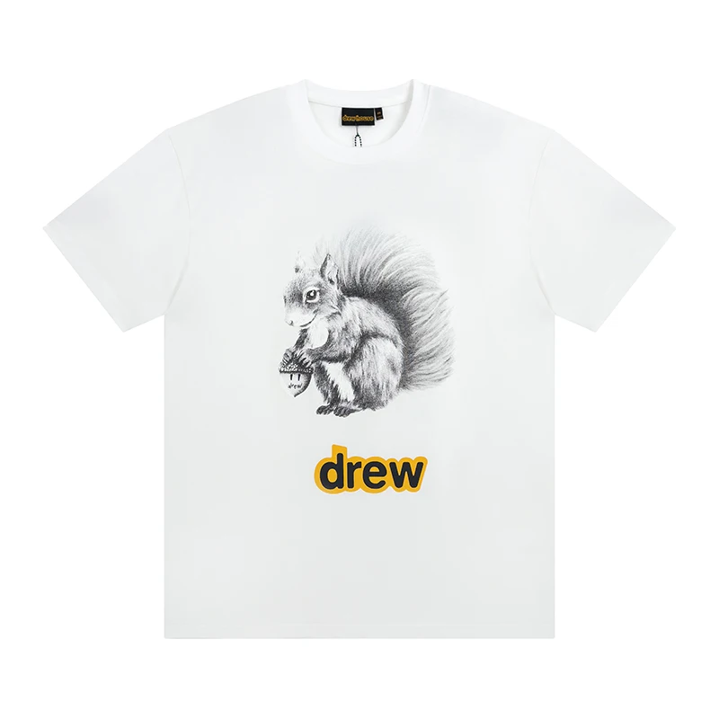 Drew House Лидер продаж Эскиз белки с принтом логотипа футболка мужская и женская свободная футболка с короткими рукавами с принтом Ropa hombre
Drew House Лидер продаж Эскиз белки с принтом логотипа футболка мужская и женская свободная футболка с короткими рукавами с принтом Ropa hombre