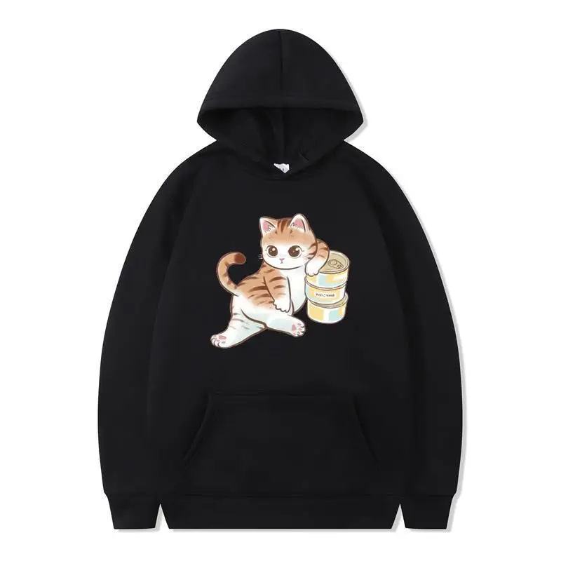 Новые свободные и повседневные толстовки с принтом кота японского аниме для мужчин и женщин осенью и зимой
Новые свободные и повседневные толстовки с принтом кота японского аниме для мужчин и женщин осенью и зимой