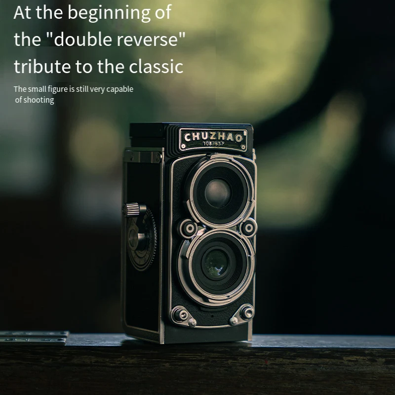 CCD Retro Dual Reflex Camera Digital Vintage Mini Camera 1080P FHD Video 12MP Travel Portable Small Camera For Students
CCD Retro Dual Reflex Camera Digital Vintage Mini Camera 1080P FHD Video 12MP Travel Portable Small Camera For Students