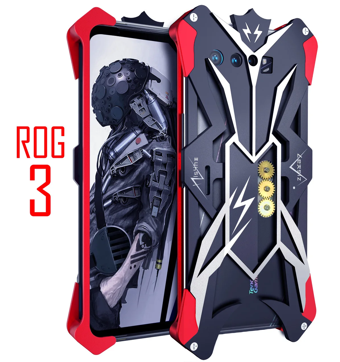 Shockproof Metal Armor Case For ASUS ROG Phone 3 Case Luxury Aluminum Cover Unique Funda For ASUS ROG 3 Phone3 Case
Shockproof Metal Armor Case For ASUS ROG Phone 3 Case Luxury Aluminum Cover Unique Funda For ASUS ROG 3 Phone3 Case