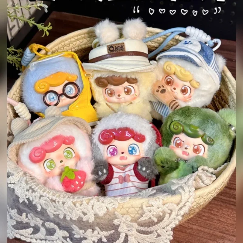 Подлинная новая серия Q.Kid для активного отдыха, плюшевая слепая коробка, подвеска, виниловая кукла с лицом, милая кукла, детский сюрприз, подарок на день рождения 
Подлинная новая серия Q.Kid для активного отдыха, плюшевая слепая коробка, подвеска, виниловая кукла с лицом, милая кукла, детский сюрприз, подарок на день рождения
