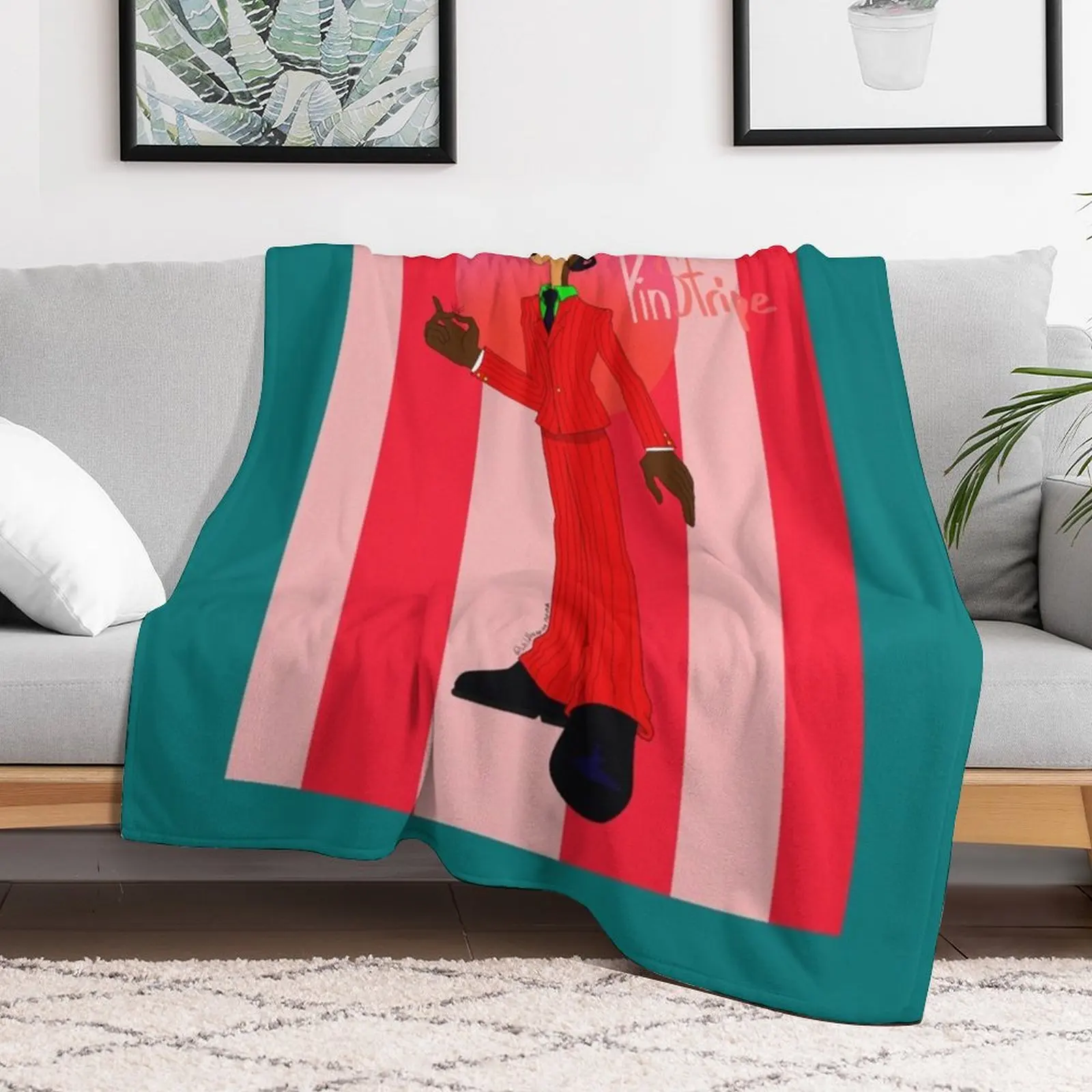Pinstripe Potoroo Throw Blanket Blankets For Sofas Decorative Sofa manga Blankets
Pinstripe Potoroo Throw Blanket Blankets For Sofas Decorative Sofa manga Blankets